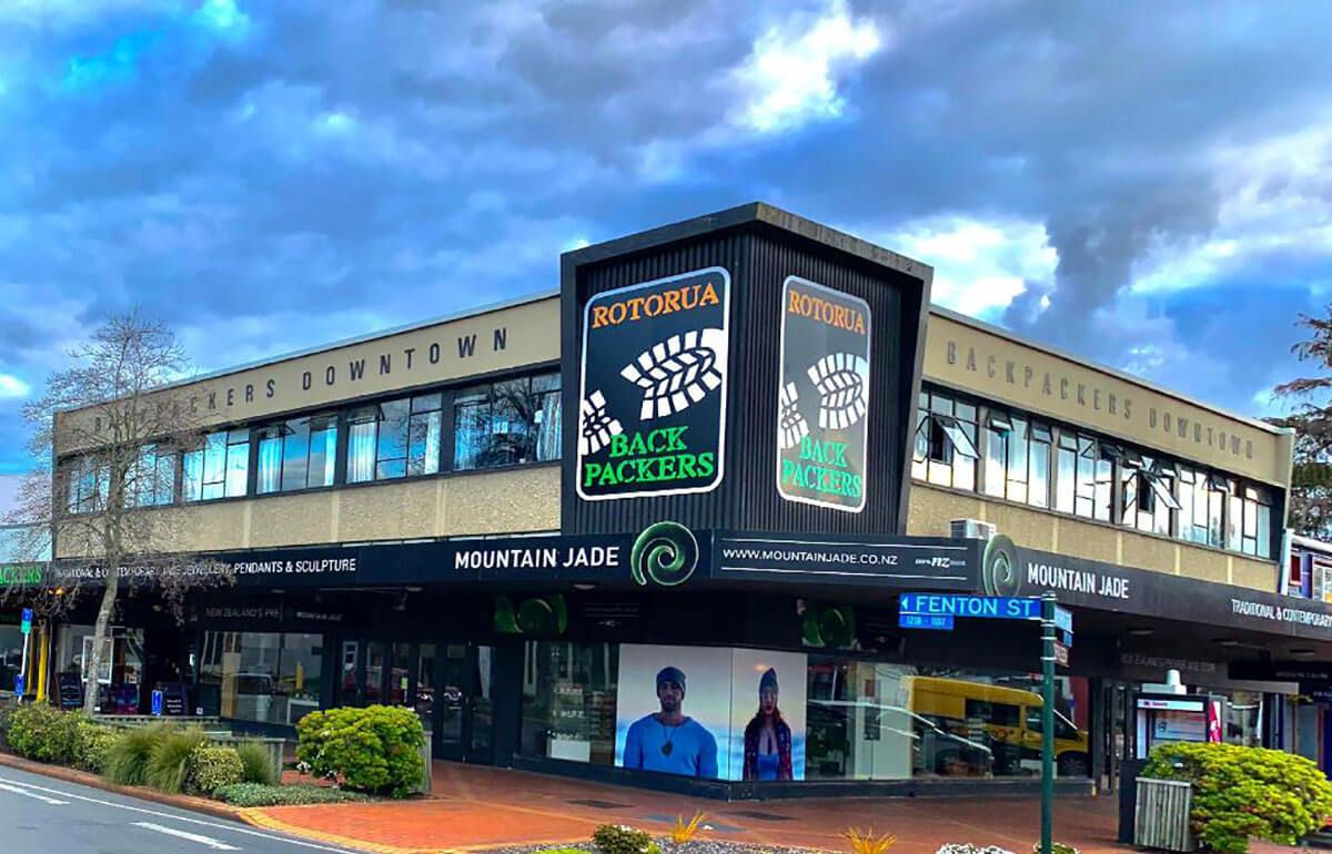 One of the best hostels in New Zealand, Rotorua Backpackers Hostel, New Zealand