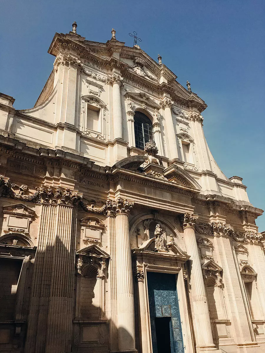 Salento travel guide - Church in Lecce, Salento, Italy