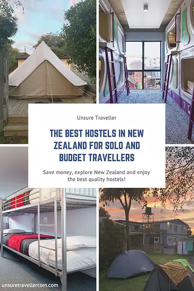 The best hostels in New Zealand for solo and budget travellers Pinterest Pin