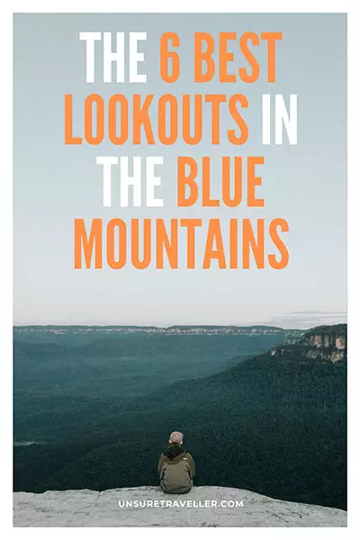 The 6 best Lookouts in the Blue Mountains Australia Pinterest Pin