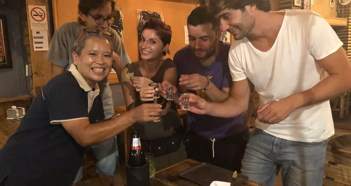 How I celebrated my 23rd birthday in Thailand - My new Kanchanaburi family